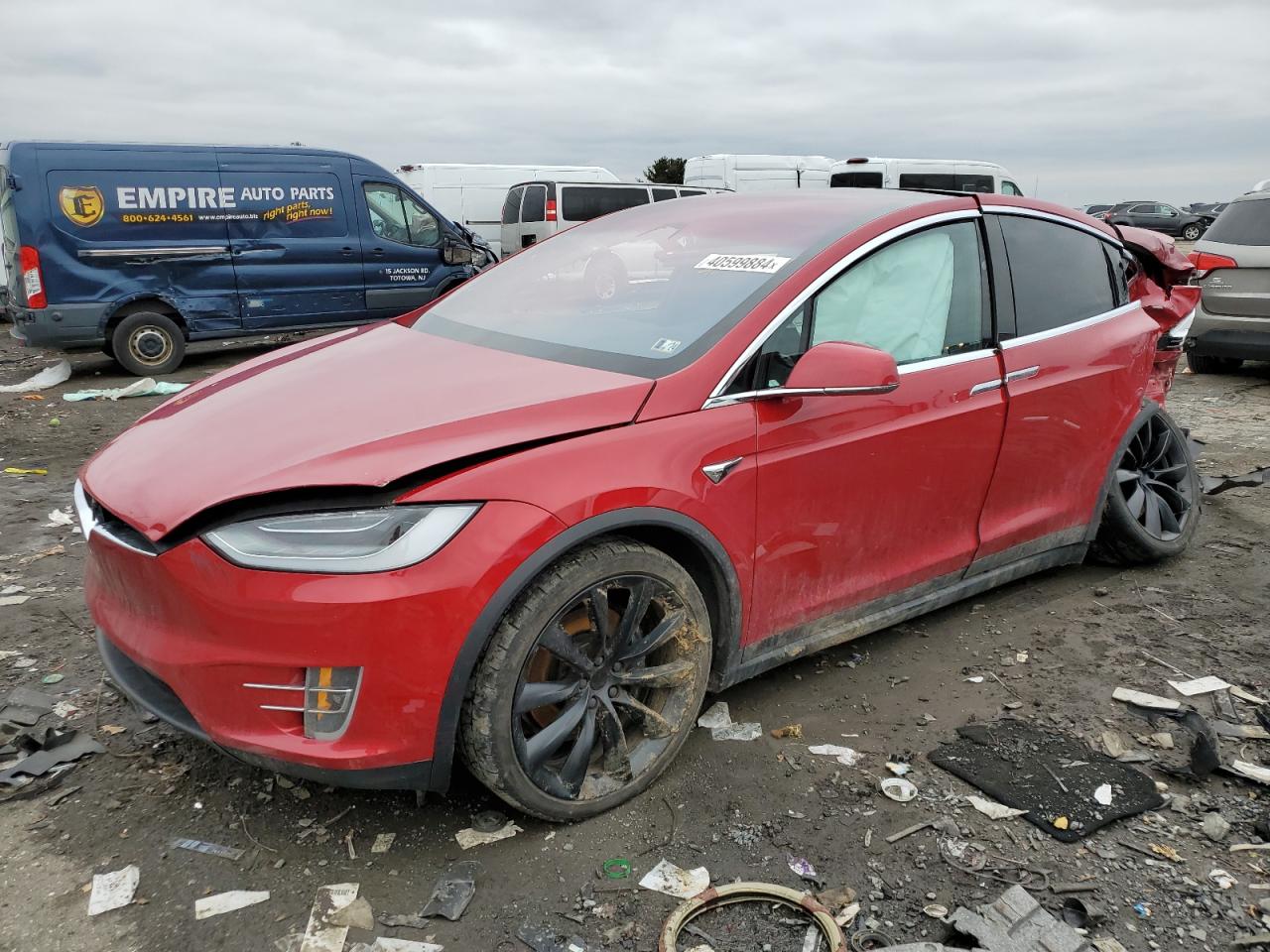 TESLA MODEL X 2020 5yjxcde22lf250580