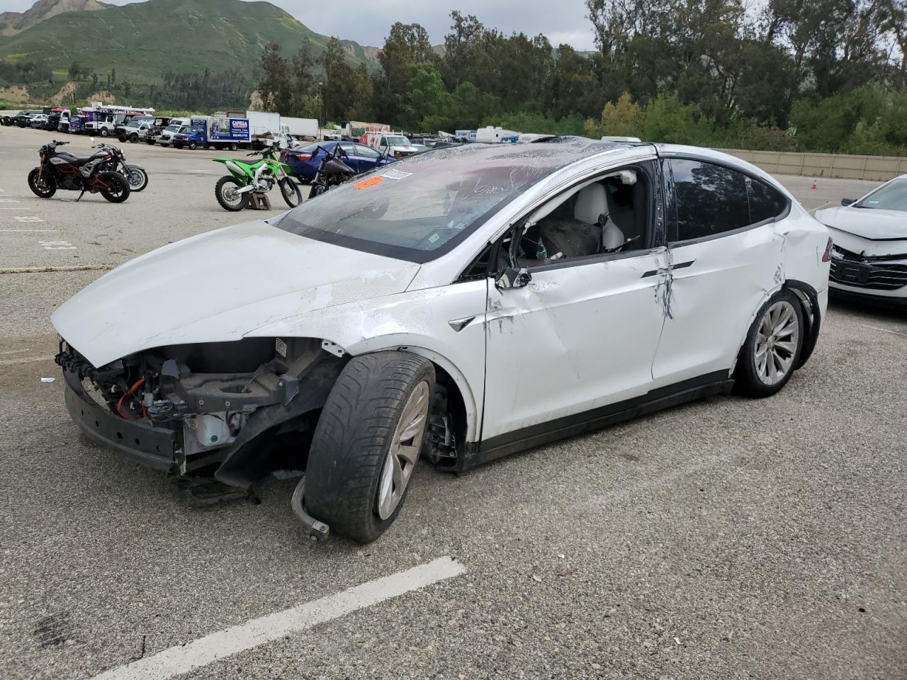 TESLA MODEL X 2016 5yjxcde27gf026551