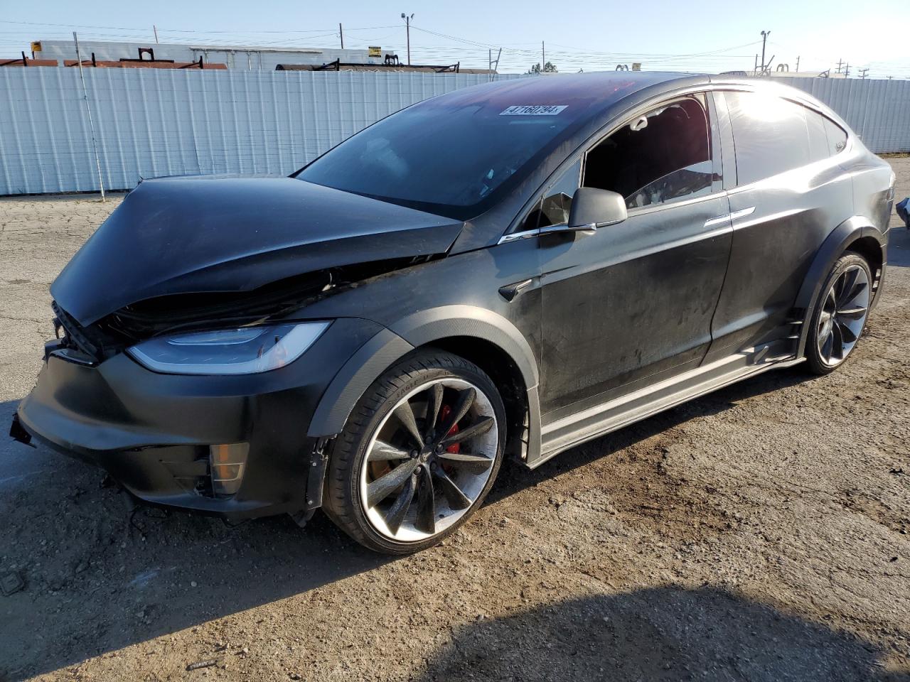 TESLA MODEL X 2021 5yjxcde40mf324985