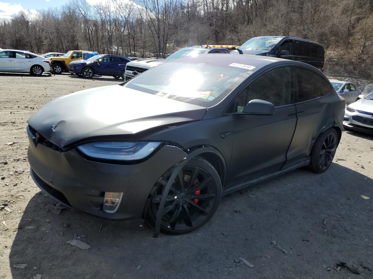 TESLA MODEL X 2020 5yjxcde45lf298382