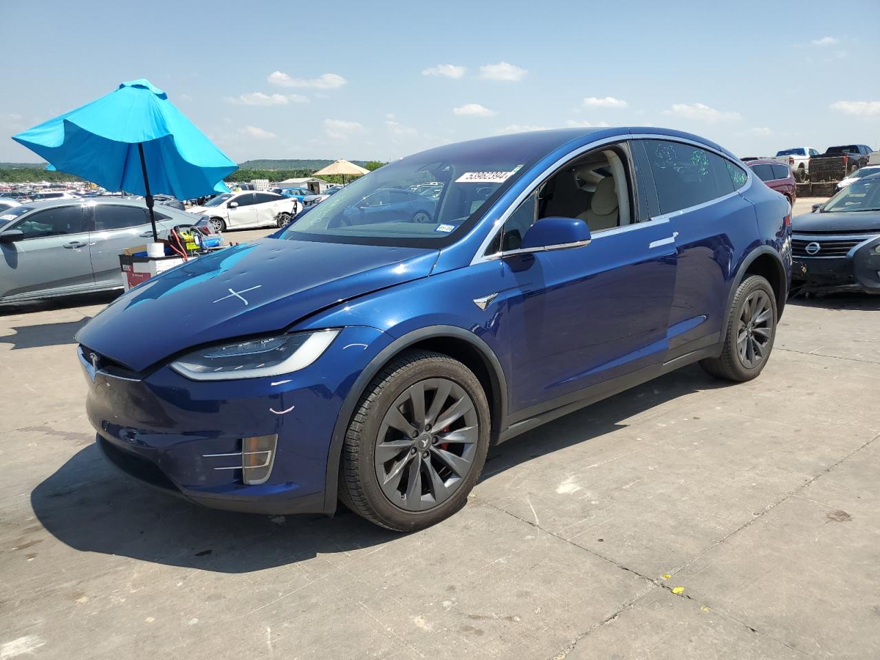 TESLA MODEL X 2017 5yjxcde47hf062727