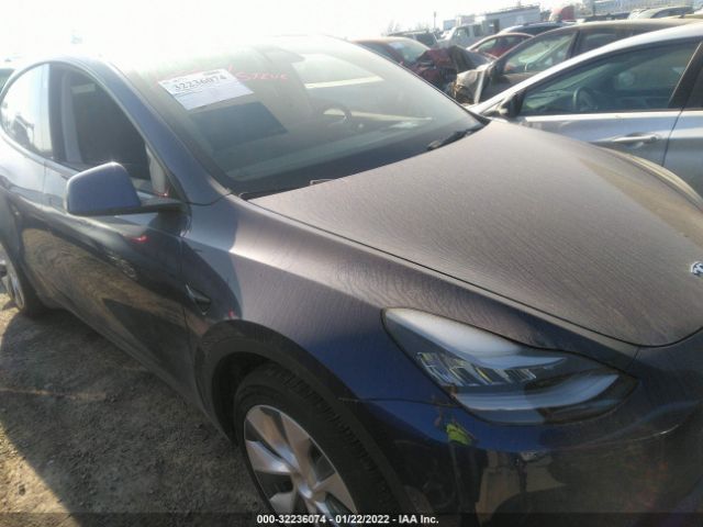 TESLA MODEL Y 2021 5yjygaed6mf136947