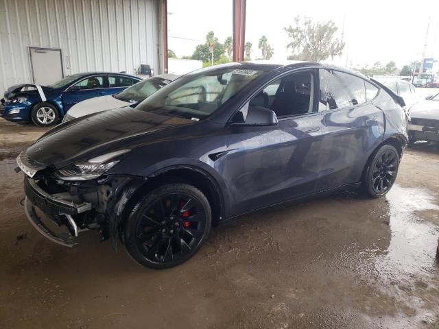 TESLA MODEL Y 2021 5yjygaedxmf124722