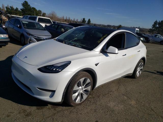 TESLA MODEL Y 2021 5yjygaee0mf181052