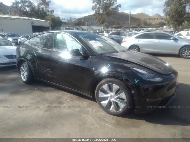 TESLA MODEL Y 2021 5yjygaee1mf157603