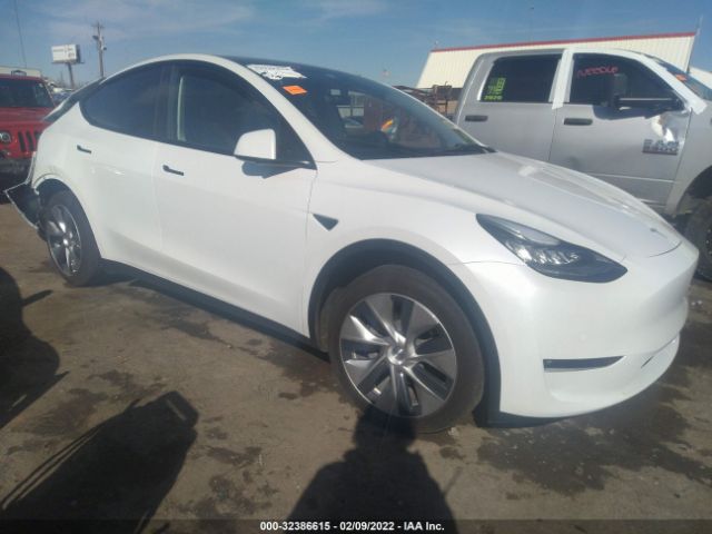 TESLA MODEL Y 2021 5yjygaee1mf256440