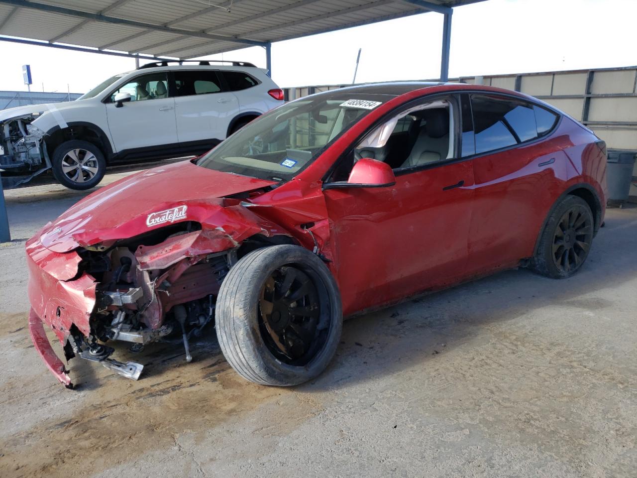 TESLA MODEL Y 2021 5yjygaee2mf115277