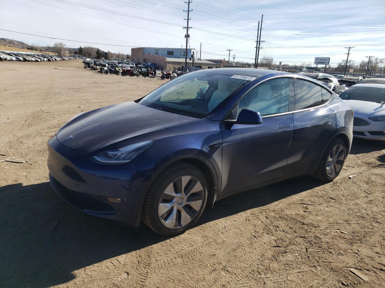 TESLA MODEL Y 2021 5yjygaee2mf235404