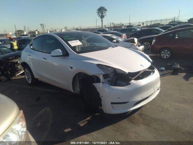 TESLA MODEL Y 2021 5yjygaee2mf258536