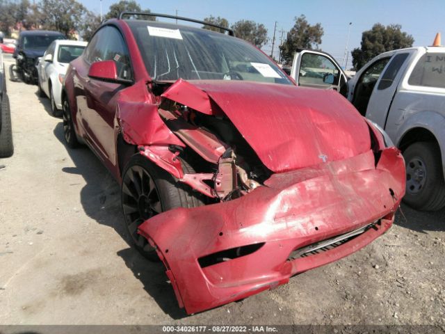 TESLA MODEL Y 2021 5yjygaee3mf179974