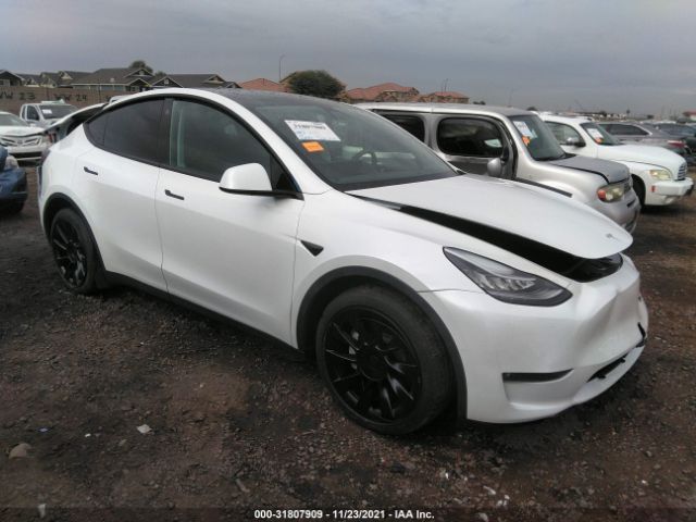 TESLA MODEL Y 2021 5yjygaee3mf214724