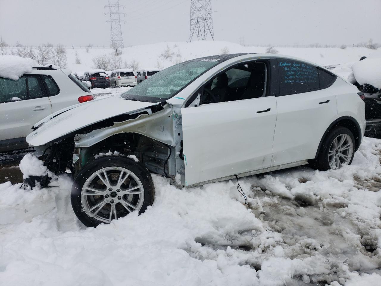 TESLA MODEL Y 2021 5yjygaee3mf295014