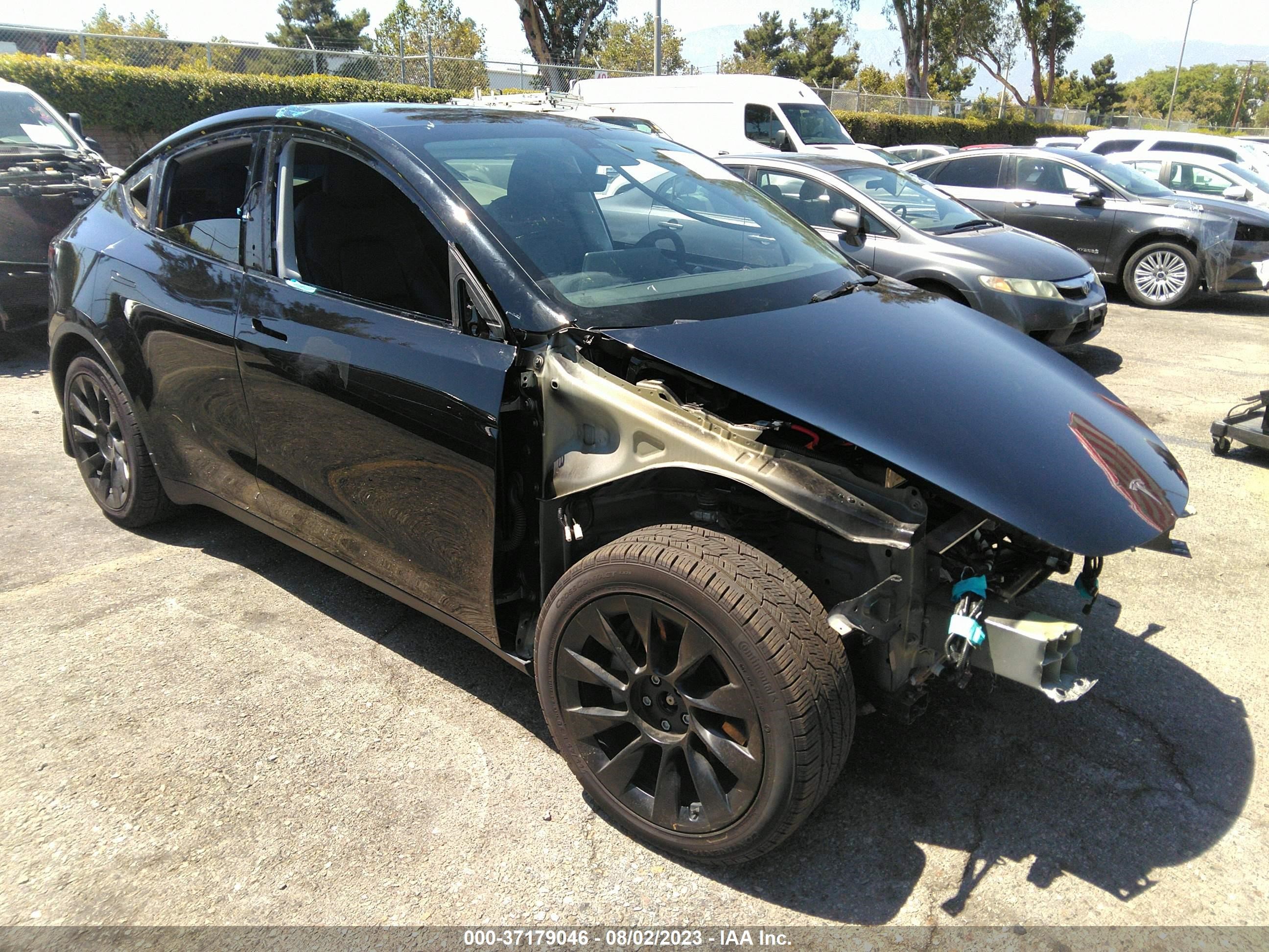 TESLA MODEL Y 2021 5yjygaee3mf295532