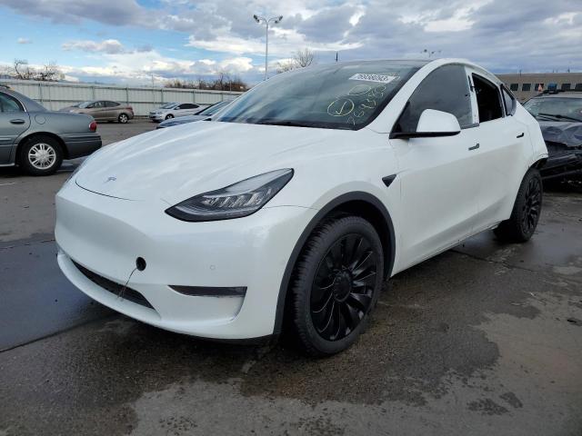 TESLA MODEL Y 2021 5yjygaee5mf189003