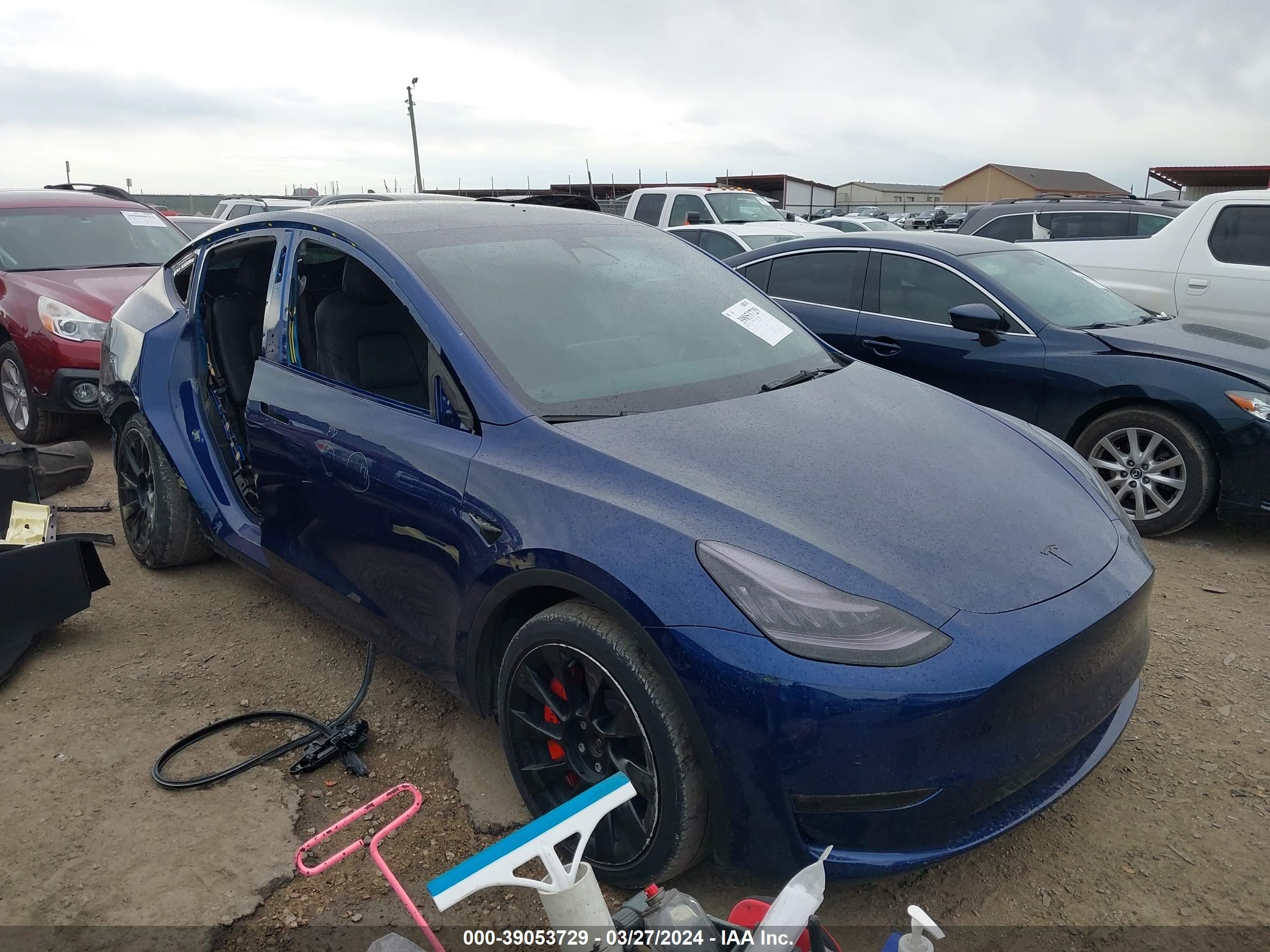 TESLA MODEL Y 2021 5yjygaee5mf211551