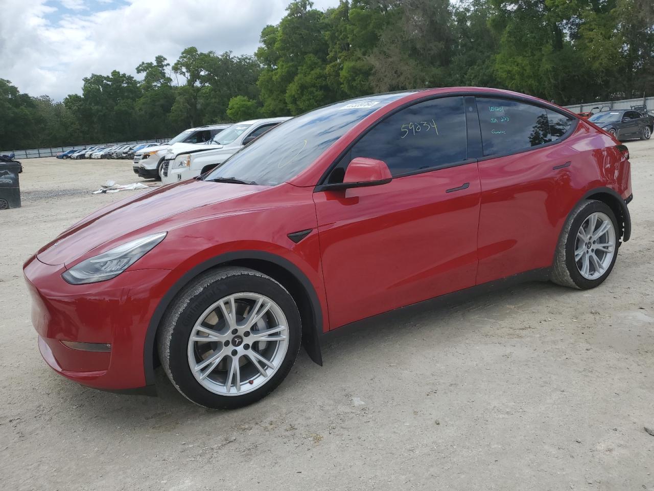 TESLA MODEL Y 2021 5yjygaee5mf268476