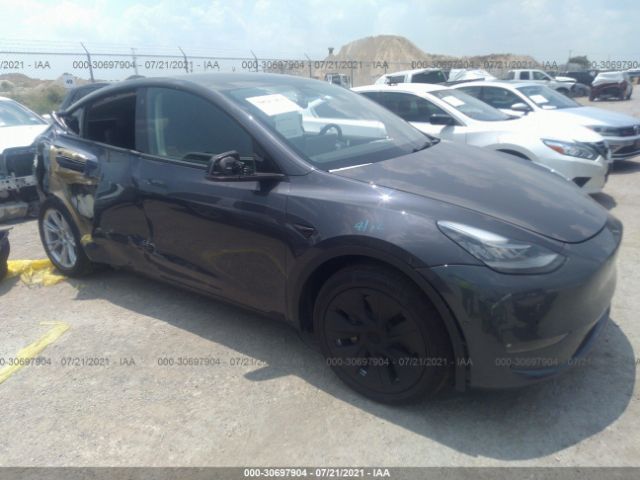 TESLA MODEL Y 2021 5yjygaee6mf180620