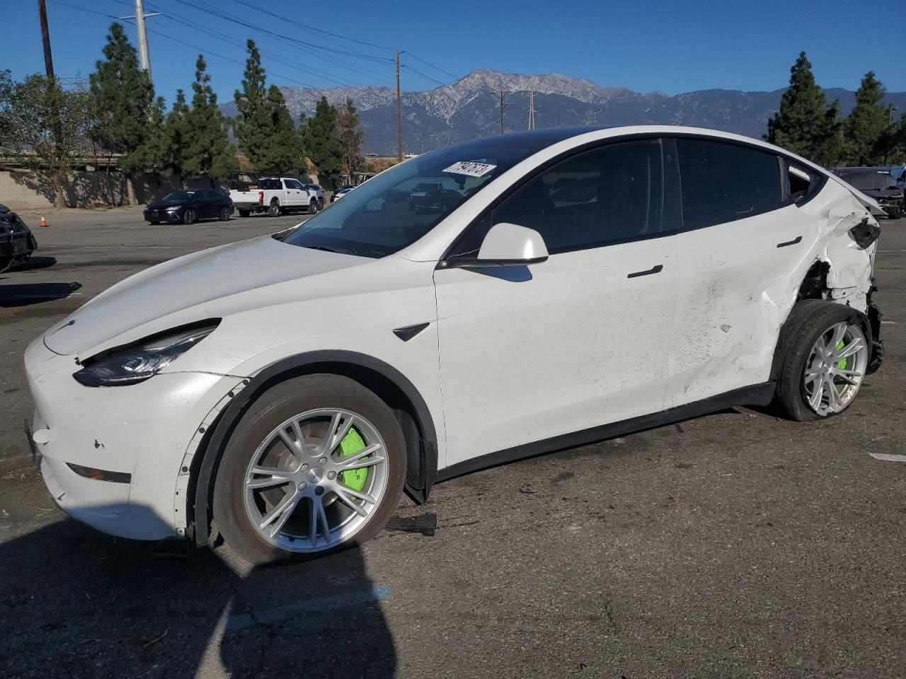 TESLA MODEL Y 2021 5yjygaee6mf216855