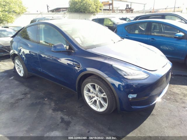 TESLA MODEL Y 2021 5yjygaee6mf217617