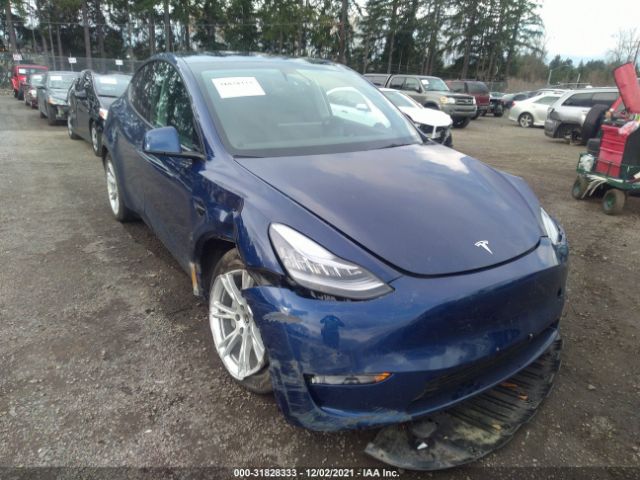 TESLA MODEL Y 2021 5yjygaee7mf172817