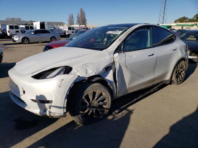 TESLA MODEL Y 2021 5yjygaee8mf150941