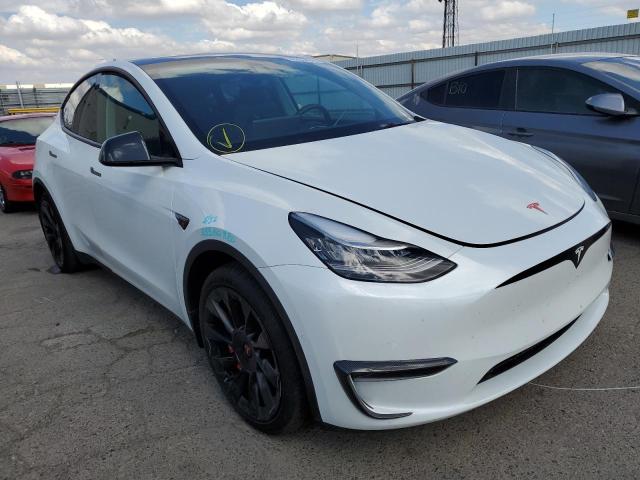 TESLA MODEL Y 2021 5yjygaee8mf180411