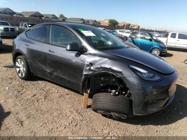 TESLA MODEL Y 2021 5yjygaee8mf214024