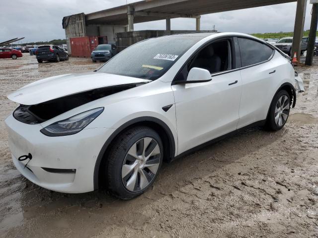 TESLA MODEL Y 2021 5yjygaeexmf145658