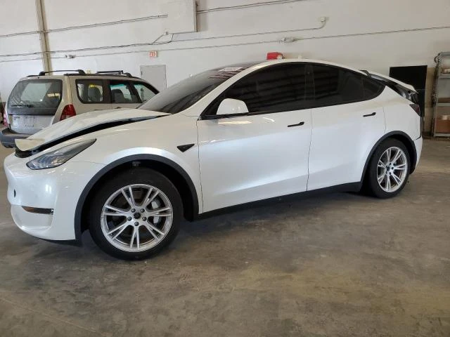 TESLA MODEL Y 2021 5yjygaeexmf183293