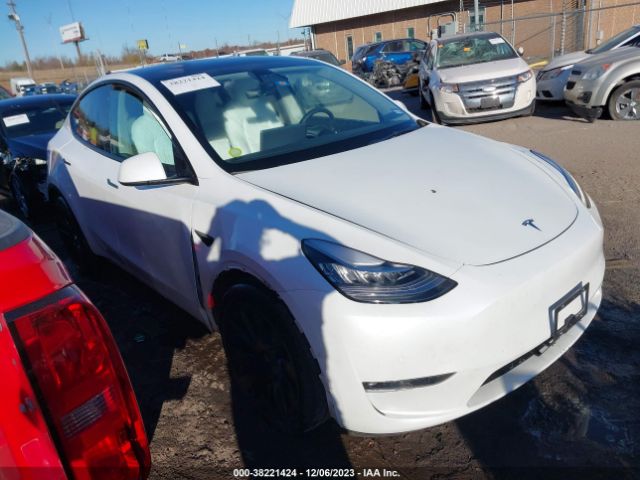 TESLA MODEL Y 2021 5yjygaeexmf186923