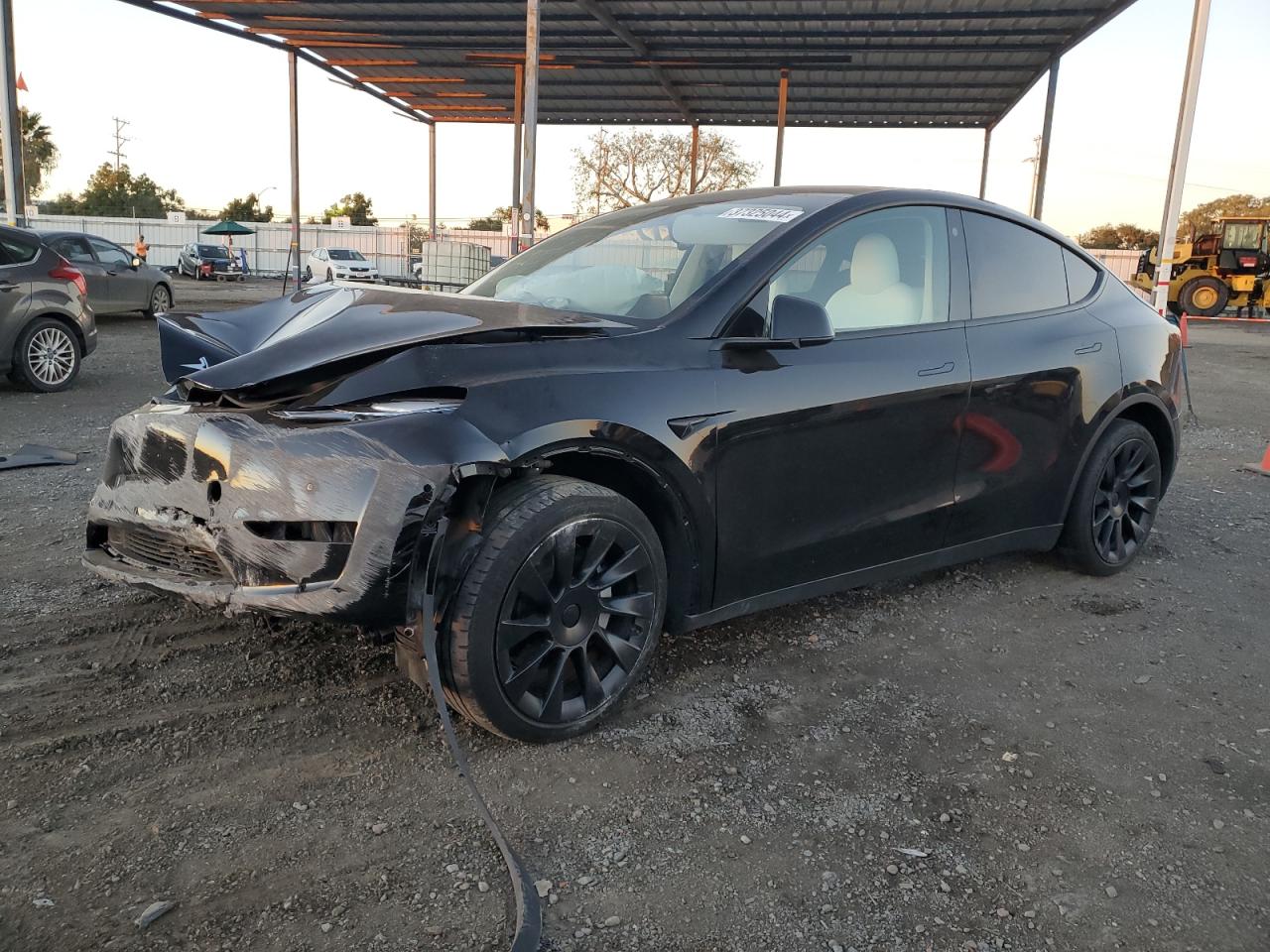 TESLA MODEL Y 2021 5yjygaeexmf222433