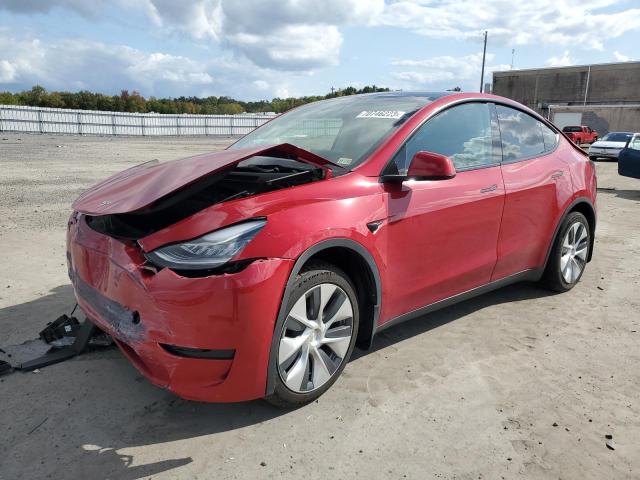 TESLA MODEL Y 2021 5yjygaeexmf299769