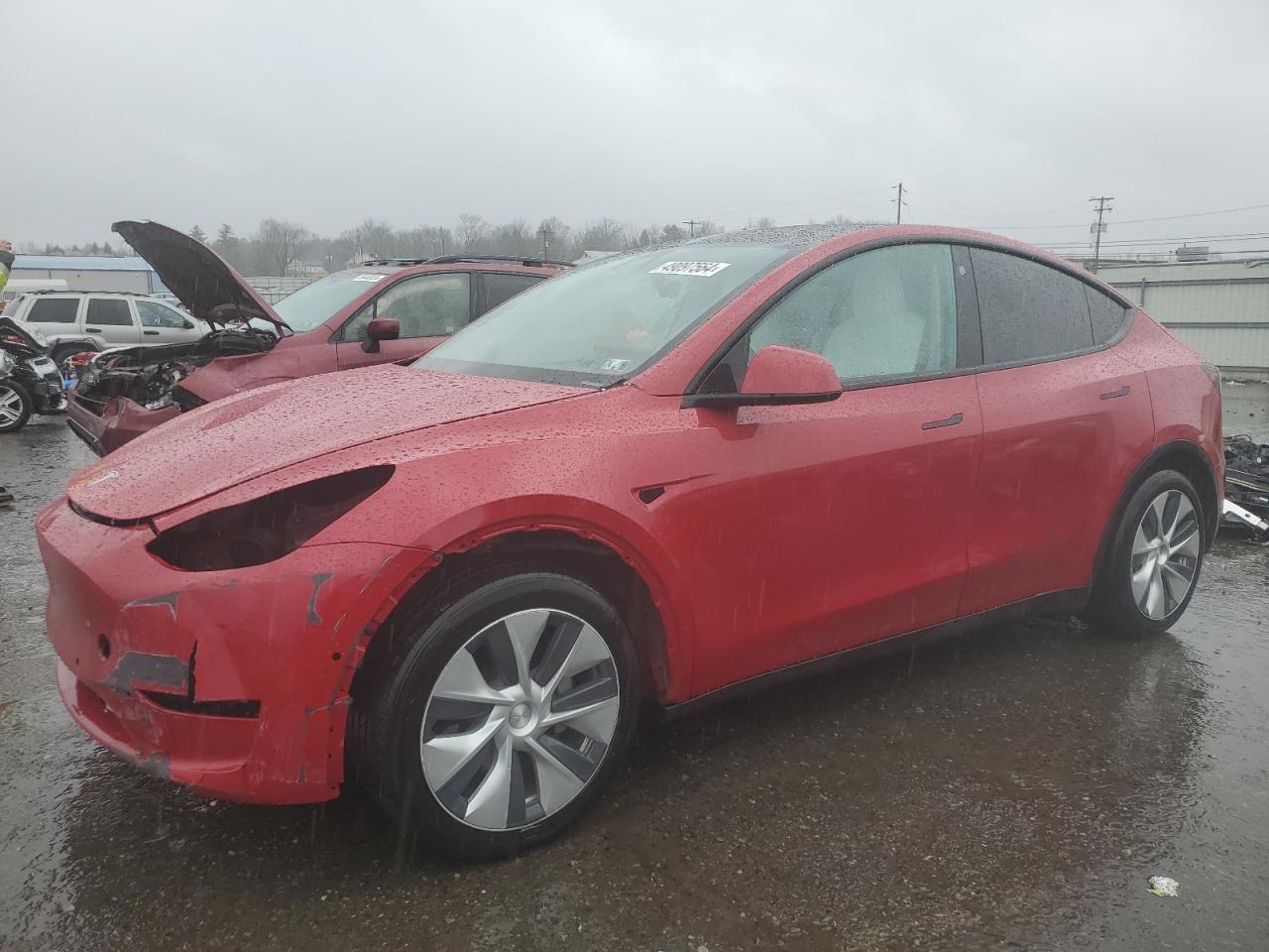 TESLA MODEL Y 2021 5yjygaeexmf302329