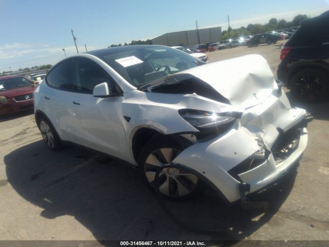 TESLA MODEL Y 2021 5yjygded1mf113738