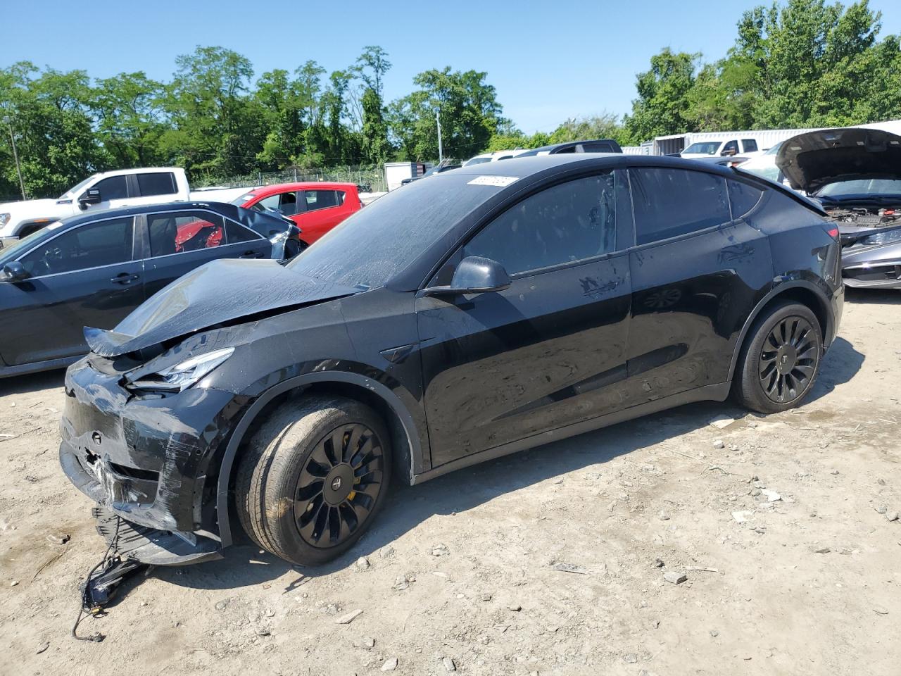 TESLA MODEL Y 2021 5yjygded2mf210754