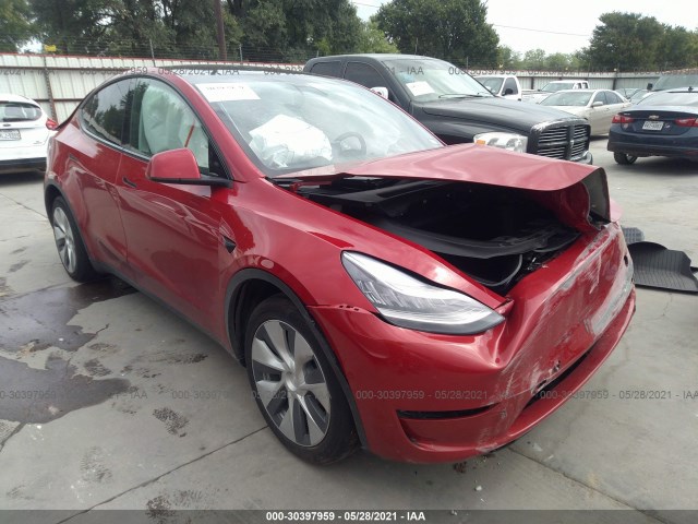 TESLA MODEL Y 2021 5yjygded3mf107049