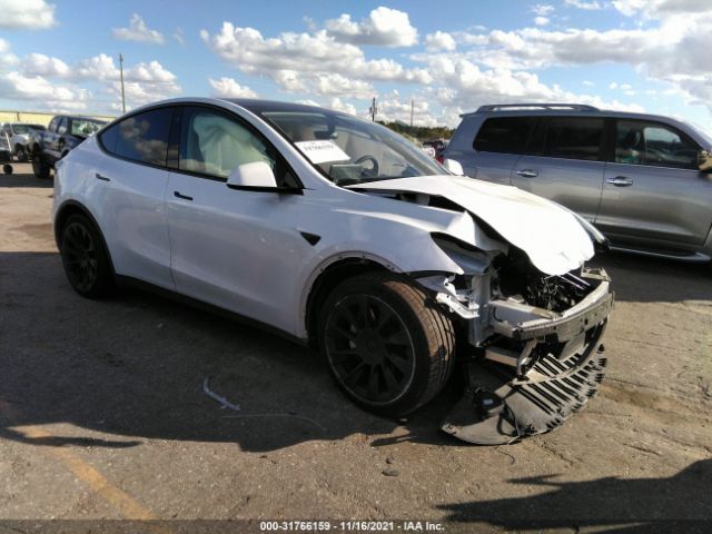 TESLA MODEL Y 2021 5yjygded4mf118268