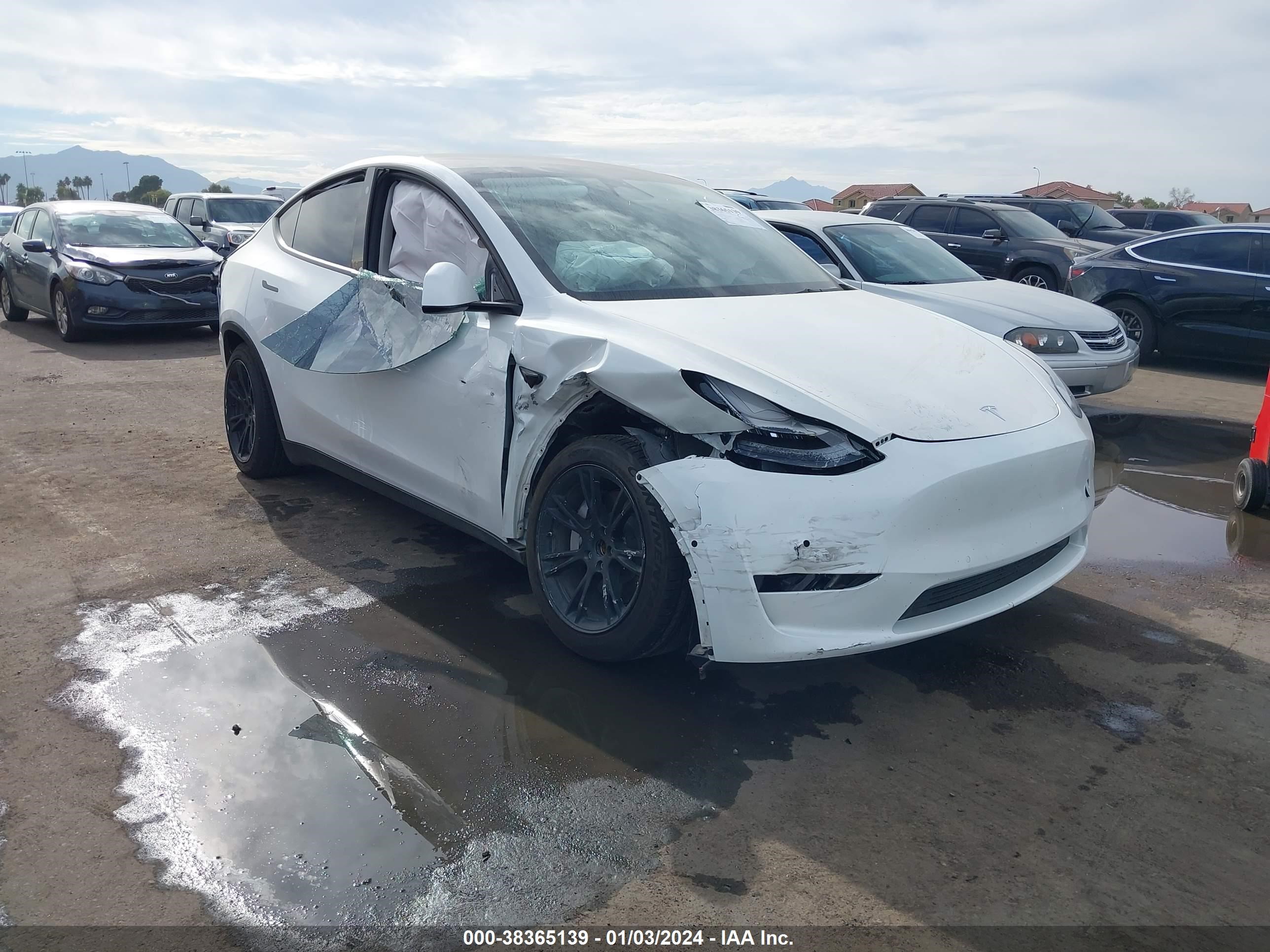 TESLA MODEL Y 2021 5yjygded5mf132891