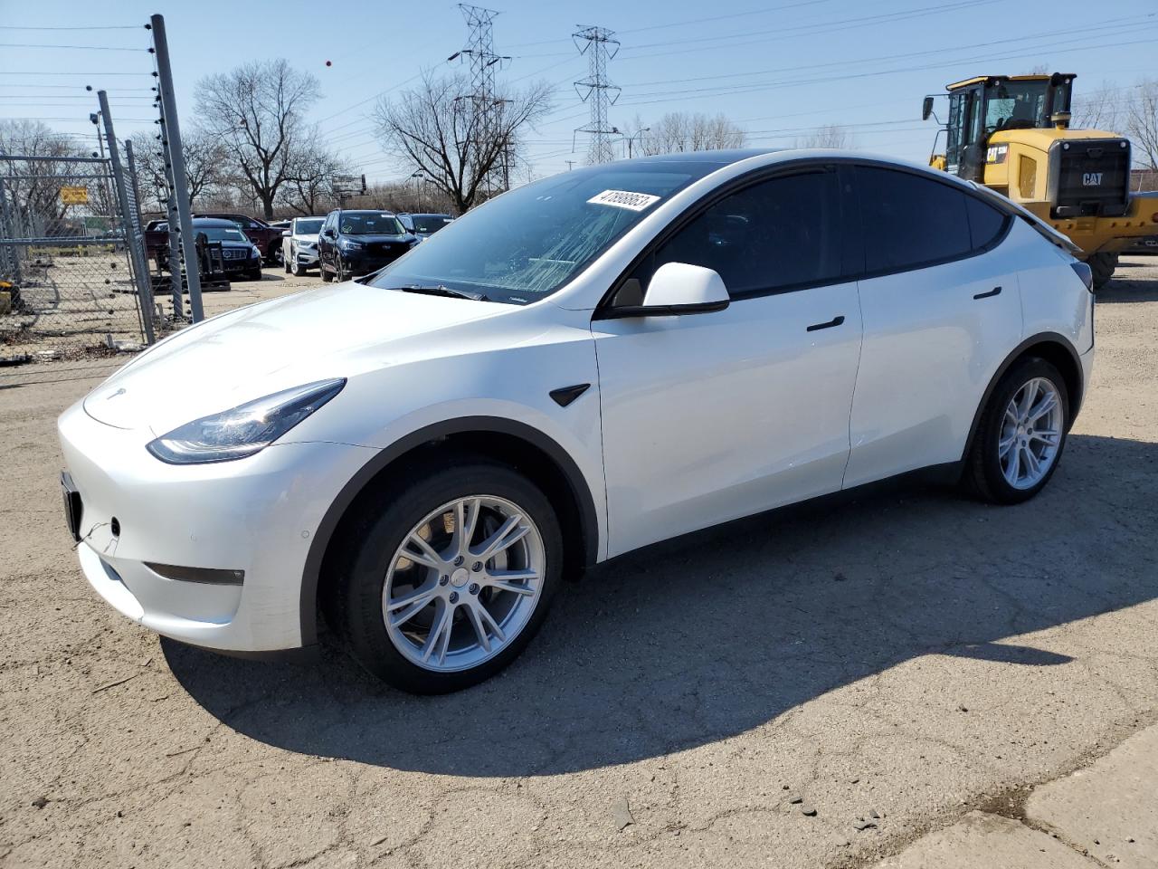 TESLA MODEL Y 2021 5yjygded7mf174981