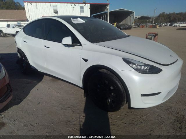 TESLA MODEL Y 2021 5yjygded9mf105449