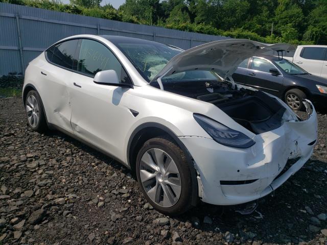 TESLA MODEL Y 2021 5yjygdedxmf105492