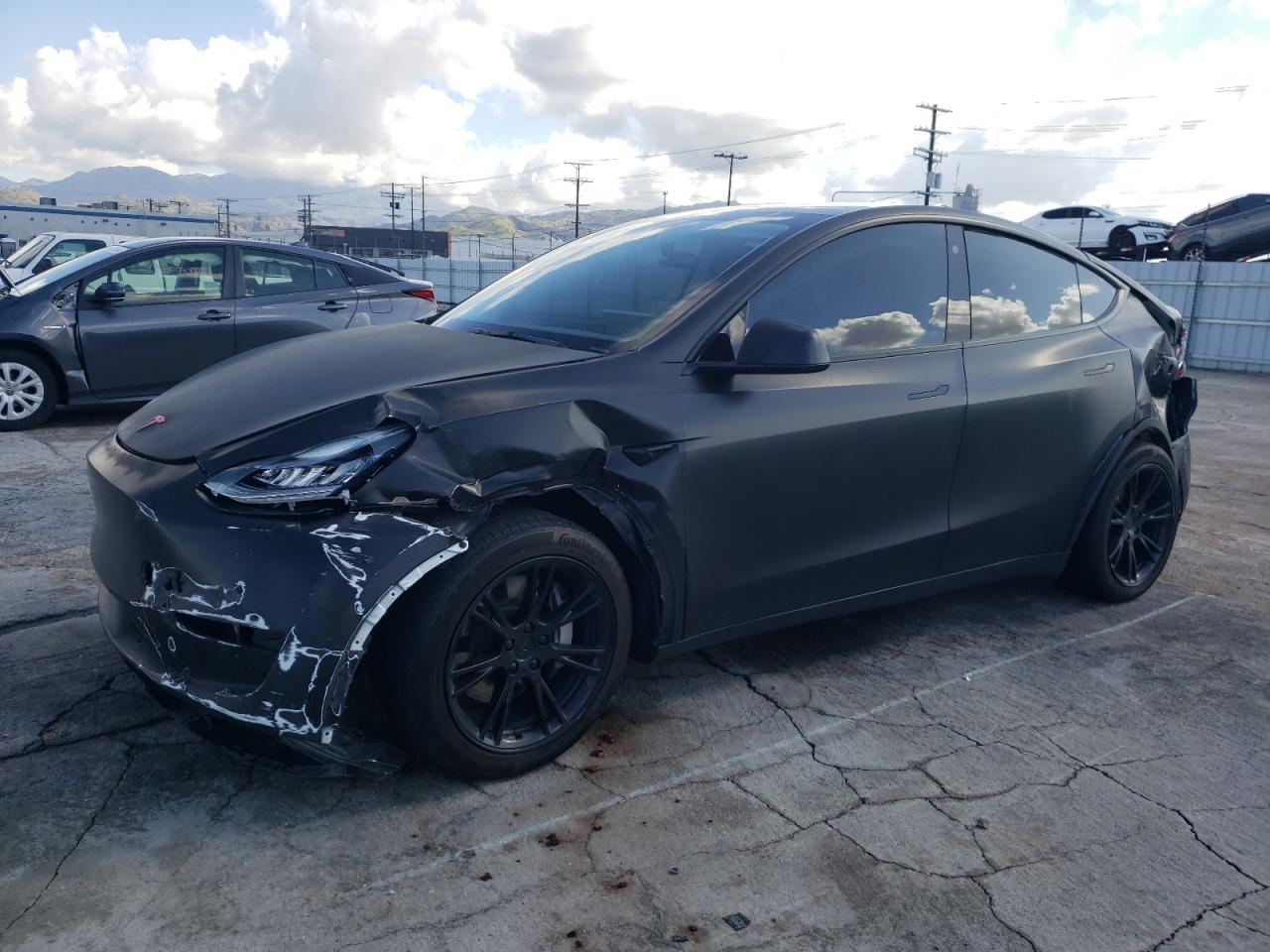 TESLA MODEL Y 2021 5yjygdedxmf163179