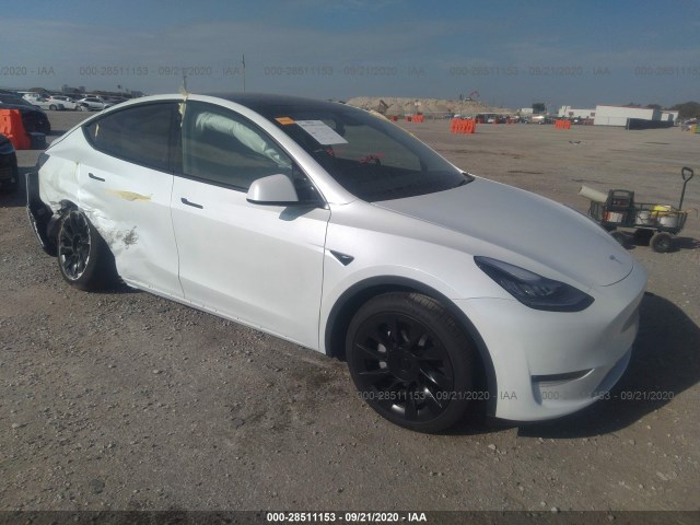 TESLA MODEL Y 2020 5yjygdee0lf012827