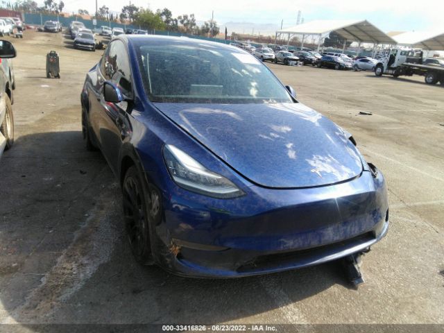 TESLA MODEL Y 2020 5yjygdee0lf021561