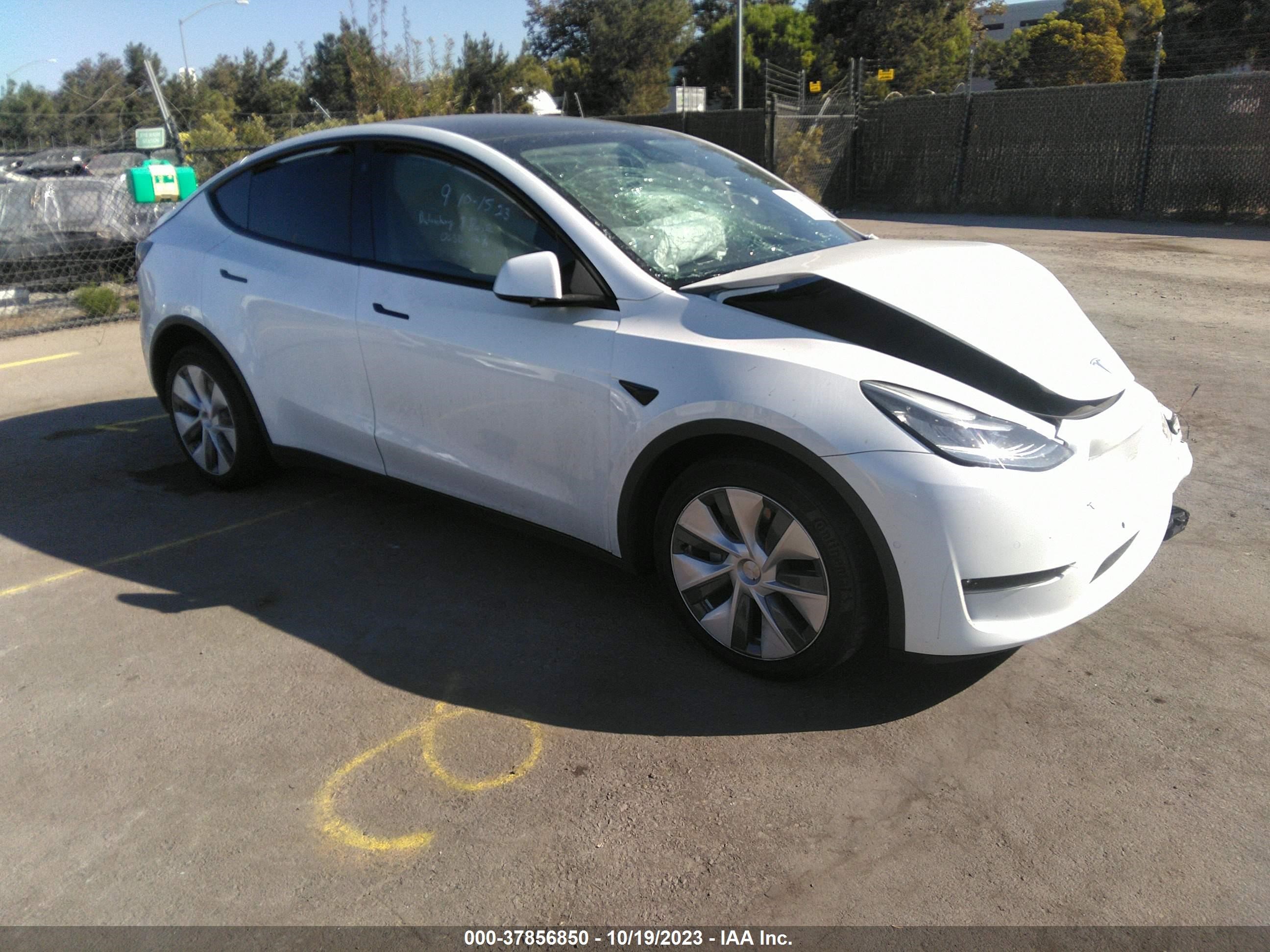 TESLA MODEL Y 2021 5yjygdee0mf066209