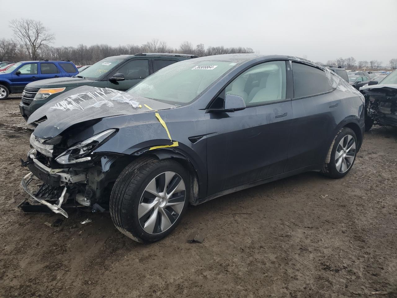 TESLA MODEL Y 2021 5yjygdee0mf069644