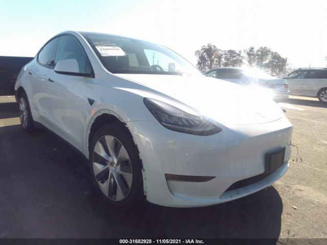 TESLA MODEL Y 2021 5yjygdee0mf072785