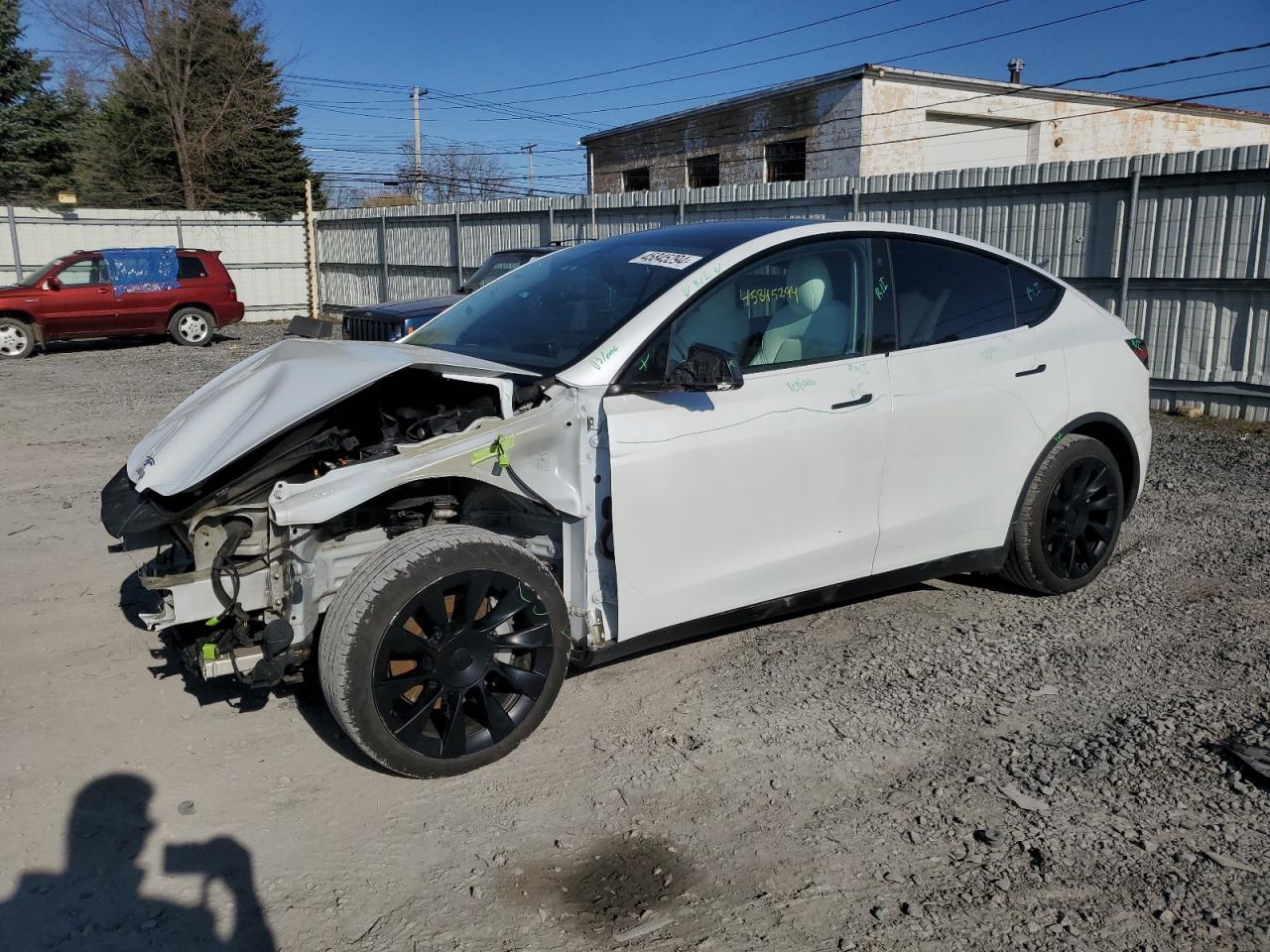 TESLA MODEL Y 2021 5yjygdee0mf080997