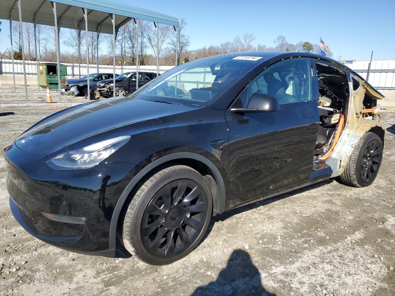 TESLA MODEL Y 2021 5yjygdee0mf092549