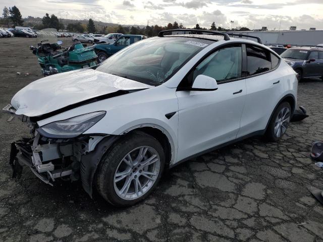 TESLA MODEL Y 2021 5yjygdee0mf173650